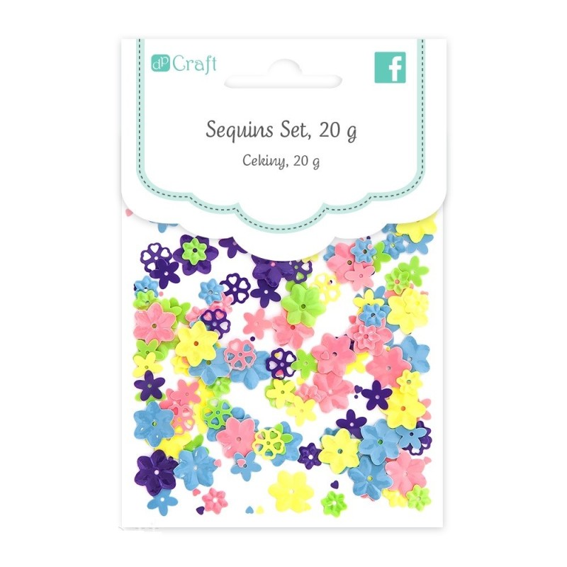 Assorted Flower Sequins Pack