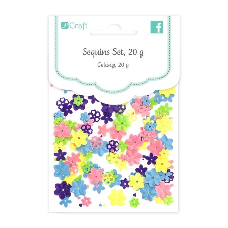 Assorted Flower Sequins Pack