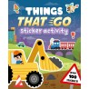 Things That Go Sticker Activity Book