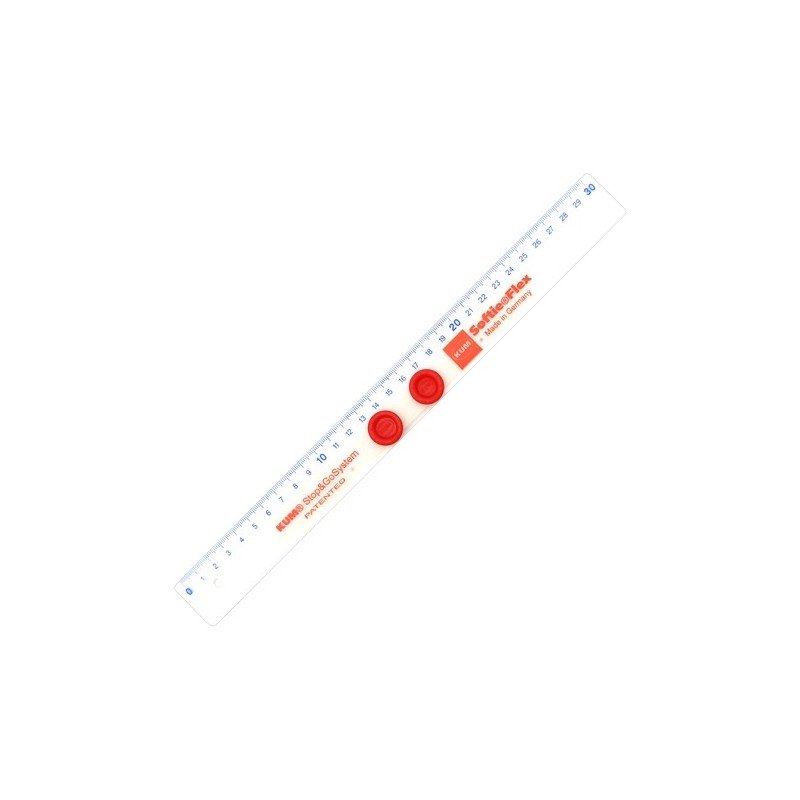 KUM 30cm Ruler Stop&GO
