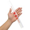 KUM 30cm Ruler Stop&GO