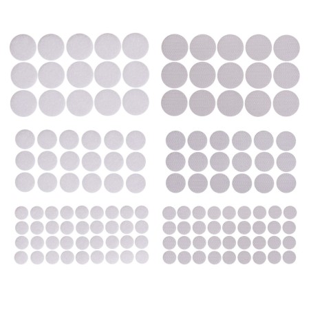 Assorted Self Adhesive Velcro Dots (Pack of 69)