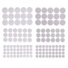 Assorted Self Adhesive Velcro Dots (Pack of 69)
