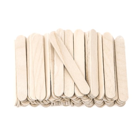 Mini Creative Lollipop Sticks Natural (Pack of 100)