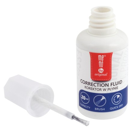 Memobe Correction Fluid with Brush 20ml