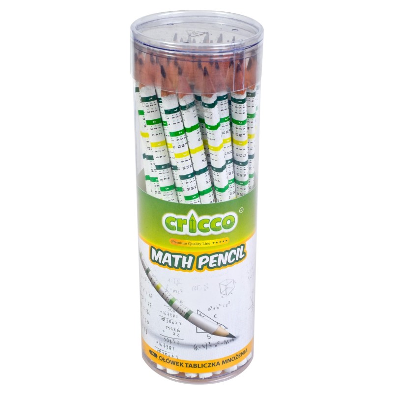Cricco Triangular Pencil with Multiplication Table HB