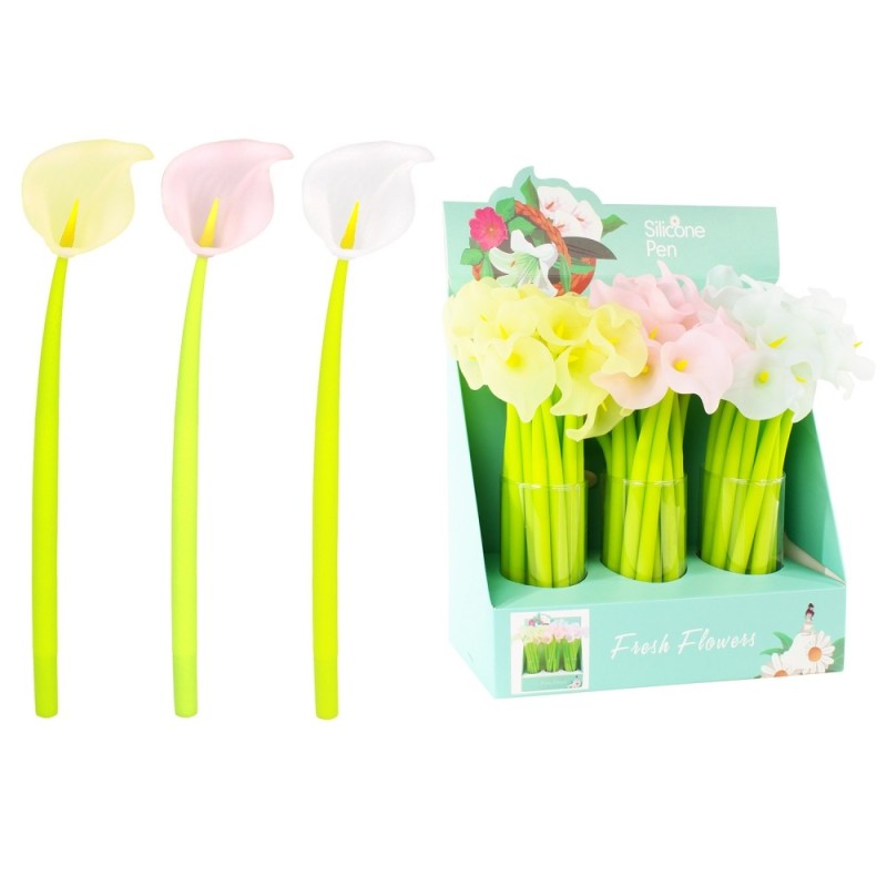 Starpak Flower Semi Gel Pen