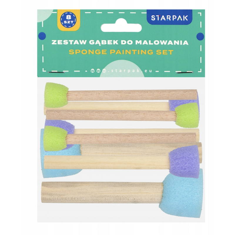 Starpak Sponge Painting Set