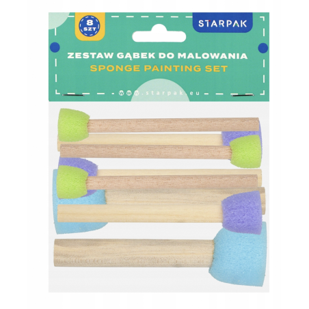 Starpak Sponge Painting Set