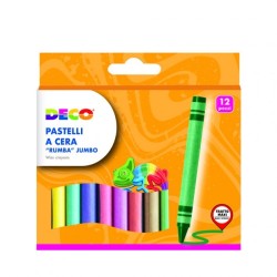 DECO Jumbo Crayons (Pack of 12)