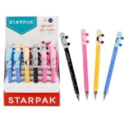 Starpak Gel Pen Robbi (Blue Ink)