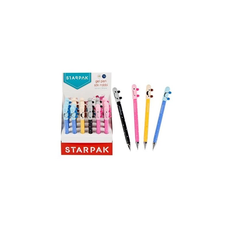 Starpak Gel Pen Robbi (Blue Ink)