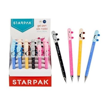 Starpak Gel Pen Robbi (Blue Ink)