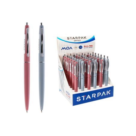 Starpak Retractable Ball Pen MOA (Blue Ink)