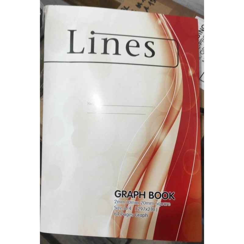 A4 Graph Book (64 Pages)