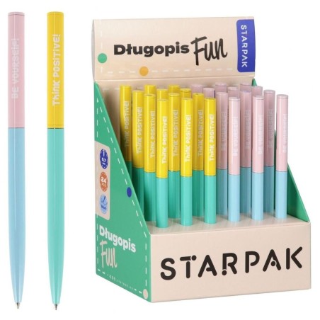 FUN Metal Ball Pen (Blue Ink)