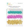 Glitter Stars Foam Stickers (Pack of 45)