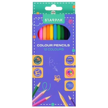 Starpak Pencil Colours (Pack of 12)