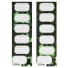 Green Football Exercise Book Labels (2 Sheets - 12 Labels)