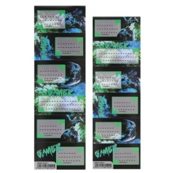 Pad6 Exercise Book Labels (2 Sheets - 12 Labels)