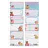 Capybara Exercise Book Labels (2 Sheets - 12 Labels)