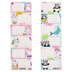 Pandacorn Book Labels (2 Sheets - 12 Labels)