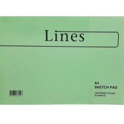 LINES A3 SKetch Pad 120gsm