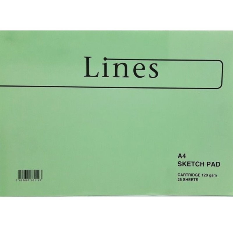 LINES A3 SKetch Pad 120gsm