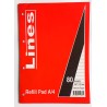 LINES A4 Refill Pad (80 Pages)