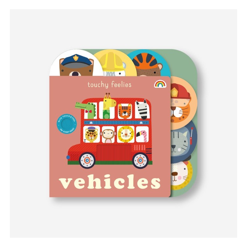Touchy Feelies - Vehicles Board Book