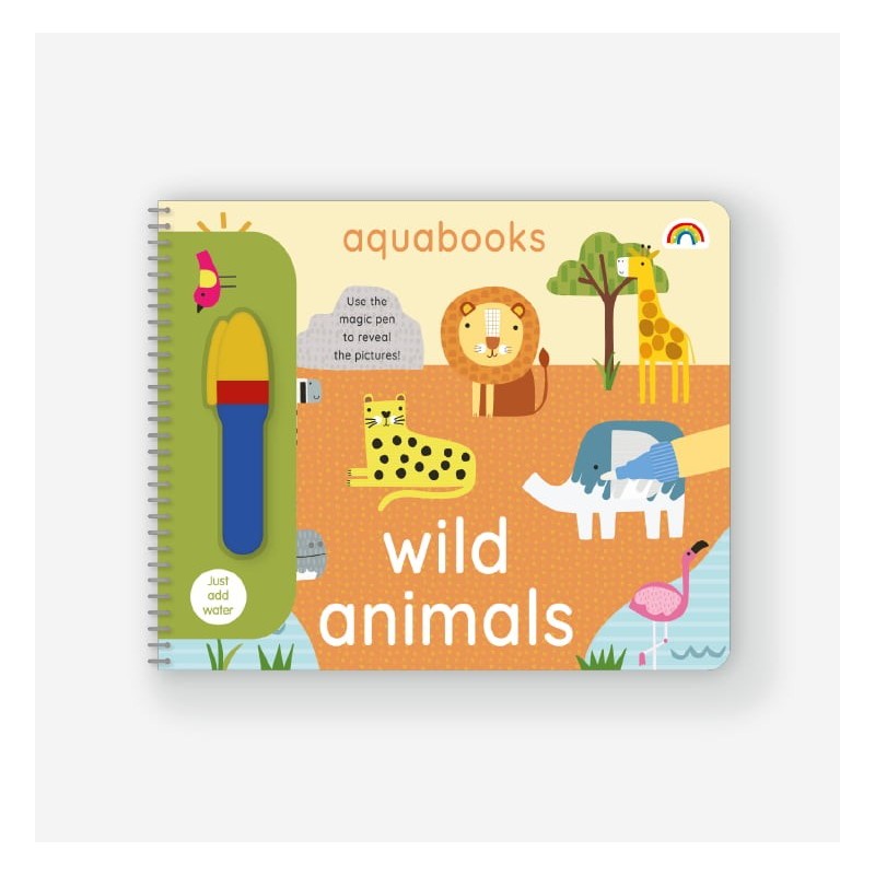 Aquabooks - Wild Animals Board Book