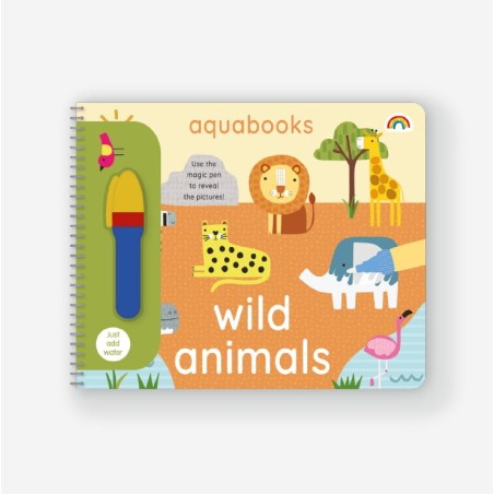 Aquabooks - Wild Animals Board Book