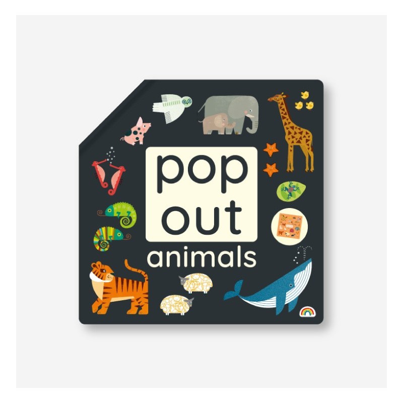 Pop Out Animals Board Book