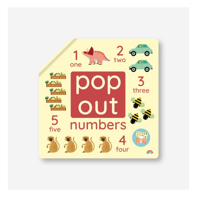 Pop Out Numbers Board Book