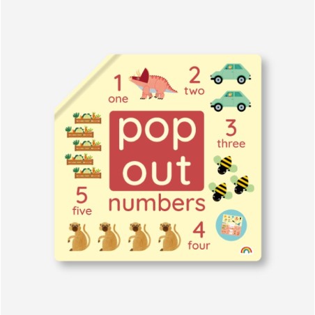 Pop Out Numbers Board Book