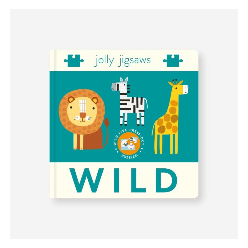 Jolly Jigsaws - Wild Board Book