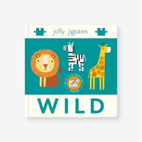 Jolly Jigsaws - Wild Board Book
