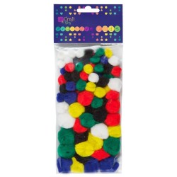 Assorted Acryllic Pom Poms