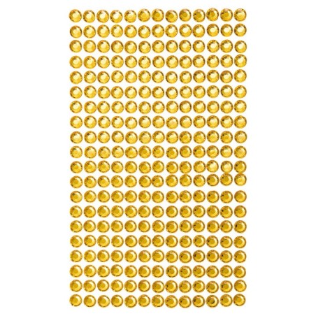 Adhesive Stones Yellow 6mm (Pack of 260)