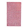 Adhesive Stones Dark Red 6mm (Pack of 260)