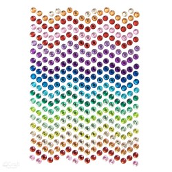 Rainbow Dust Adhesive Stones (Pack of 337)