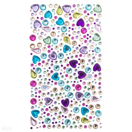 Bright Adhesive Stones (Pack of 250)