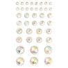 Opalescent Adhesive Stones (Pack of 40)