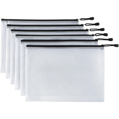 A5 Mesh Zip Folder with Zip