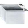 A5 Mesh Zip Folder with Zip