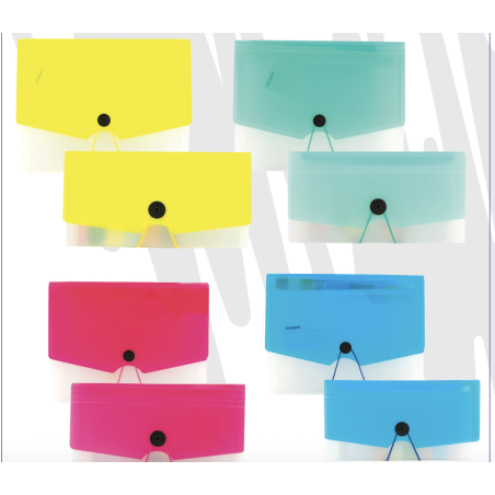 Expanding File Folder with 13 Compartments