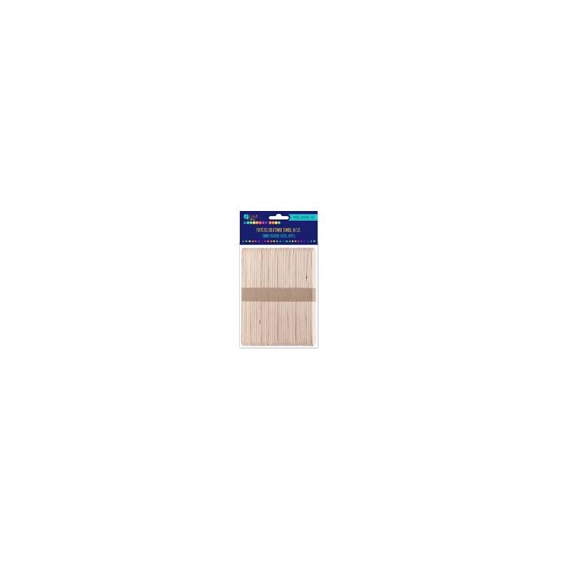 Jumbo Lollipop Sticks Natural Colour (Pack of 60)