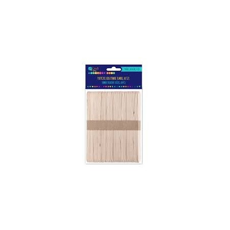 Jumbo Lollipop Sticks Natural Colour (Pack of 60)