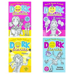 Dork Diaries 4 Books Collection