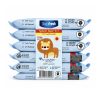 Deep Fresh Baby Wipes – Little Lion 15PCS X6